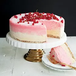 قالب کیک موج مدل گرد لبه بلند سایز 20