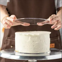 صفحه گاناش و خامه کشی کیک سایز 22.5 مجموعه 2 عددی