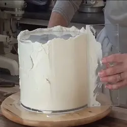 صفحه گاناش و خامه کشی کیک سایز 22.5 مجموعه 2 عددی