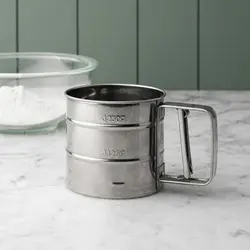 الک چرخشی دسته دار استیل شیرینی پزی مدل لوکس