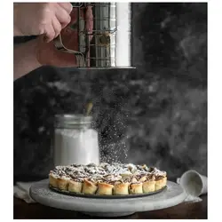 الک چرخشی دسته دار استیل شیرینی پزی مدل لوکس