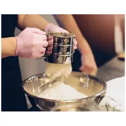 الک چرخشی دسته دار استیل شیرینی پزی مدل لوکس