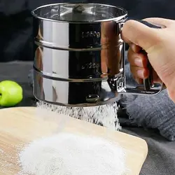 الک چرخشی دسته دار استیل شیرینی پزی مدل لوکس