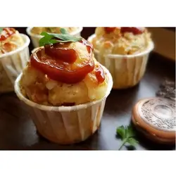 کپسول کاپ کیک نسوز مدل آیدا مجموعه 15 عددی