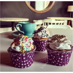 کپسول کاپ کیک نسوز مدل آیدا مجموعه 15 عددی