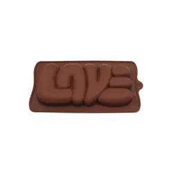 قالب شکلات تبلتی کیک و ژله طرح لاو