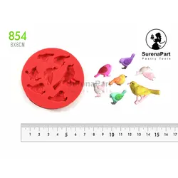 مولد قالب سیلیکونی فوندانت سورنا پارت طرح پرنده