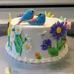 مولد قالب سیلیکونی فوندانت سورنا پارت طرح پرنده