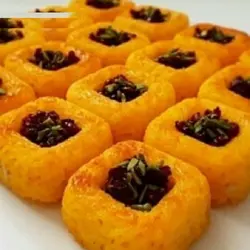 قالب کیک کته و ته چین مدل مربع کف برجسته تک نفره