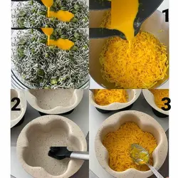 قالب کیک کته و ته چین مدل گل تک نفره