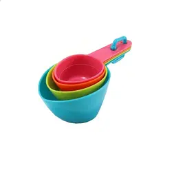 پیمانه اندازه گیری مدل قایقی مجموعه 4 عددی