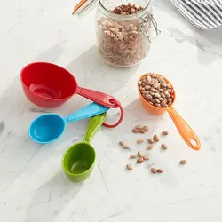 پیمانه اندازه گیری مدل قایقی مجموعه 4 عددی