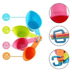 پیمانه اندازه گیری مدل قایقی مجموعه 4 عددی