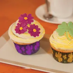 کاتر فشاری شیرینی پزی مدل پنج قلب مجموعه 3 عددی