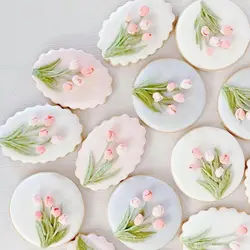 کاتر شیرینی پزی بهگز مدل بیضی مجموعه 5 عددی