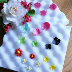 ابزار تزیین فوندانت مدل فوم خشک کن گلسازی تخم مرغی