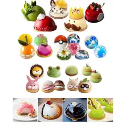 قالب شکلات دسر و شیرینی مدل نیمکره میکس