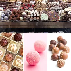 قالب شکلات دسر و شیرینی مدل نیمکره میکس