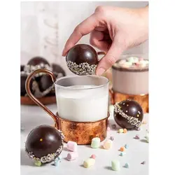 قالب شکلات دسر و شیرینی مدل نیمکره میکس