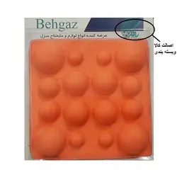 قالب شکلات دسر و شیرینی مدل نیمکره میکس