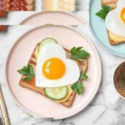 کاتر و قالب شیرینی ایو استایل مدل قلب دو طرفه مجموعه ۳ عددی