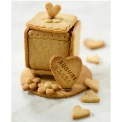 کاتر و قالب شیرینی ایو استایل مدل قلب دو طرفه مجموعه ۳ عددی