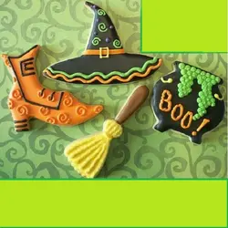 کاتر شیرینی پزی کوکی بهگز مدل جارو هالووین