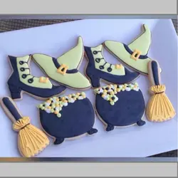 کاتر شیرینی پزی کوکی بهگز مدل جارو هالووین