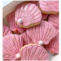 کاتر و قالب شیرینی پزی کوکی بهگز مدل صدف