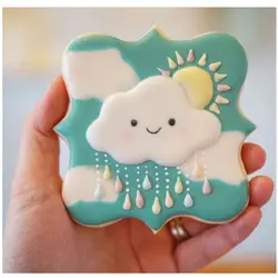 کاتر و قالب شیرینی پزی و کوکی بهگز مدل ابر