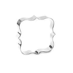 کاتر و قالب شیرینی پزی کوکی بهگز مدل حاشیه چهار گوش