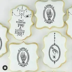 کاتر و قالب شیرینی پزی کوکی بهگز مدل حاشیه چهار گوش