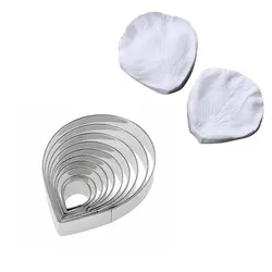 ست کاتر و وینر فوندانت بهگز مدل گل رز مجموعه 12 عددی