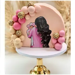 تاپر و ابزار تزیین کیک بهگز مدل میم مثل مادر