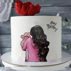 تاپر و ابزار تزیین کیک بهگز مدل میم مثل مادر