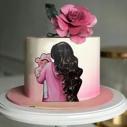 تاپر و ابزار تزیین کیک بهگز مدل میم مثل مادر