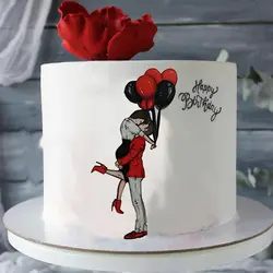 تاپر و ابزار تزیین کیک بهگز مدل عشق ابدی