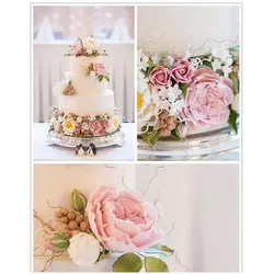 ست کاتر و وینر فوندانت بهگز مدل گل رز مجموعه 9 عددی