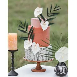 کاتر و وینر فوندانت بهگز مدل گل آنتریوم مجموعه 3 عددی