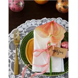 کاتر و وینر فوندانت بهگز مدل گل آنتریوم مجموعه 3 عددی