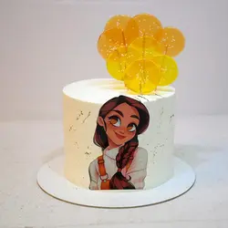 تاپر و ابزار تزیین کیک بهگز مدل گیسو بلند