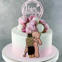 ابزار و تاپر تزیین کیک بهگز مدل عروسک تدی