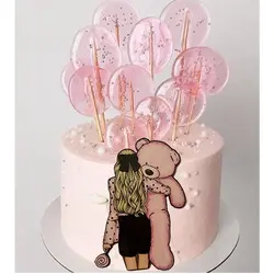 ابزار و تاپر تزیین کیک بهگز مدل عروسک تدی