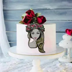 ابزار و تاپر تزیین کیک بهگز مدل فرشته مهربان