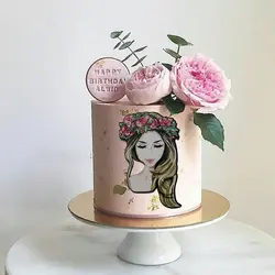 ابزار و تاپر تزیین کیک بهگز مدل فرشته مهربان