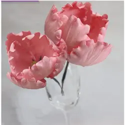 ست وینر و کاتر فوندانت بهگز مدل گل لاله مجموعه 3 عددی