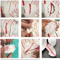 ست وینر و کاتر فوندانت بهگز مدل گل لاله مجموعه 3 عددی