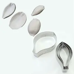 ست کاتر و وینر فوندانت بهگز مدل گل مگنولیا مجموعه 8 عددی