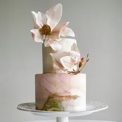 ست کاتر و وینر فوندانت بهگز مدل گل مگنولیا مجموعه 8 عددی