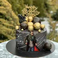 تاپر و ابزار تزیین کیک بهگز مدل بچه مهندس